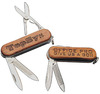 WK430 - 3 Implement Wooden Handle Pocket Knife