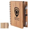 LRL9757s - Bamboo Cover Notebook with Pen