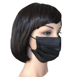 BDFM - Black Disposable Surgical Style Face Mask