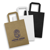 T125060 - Medium Flat Handle Paper Bag Portrait