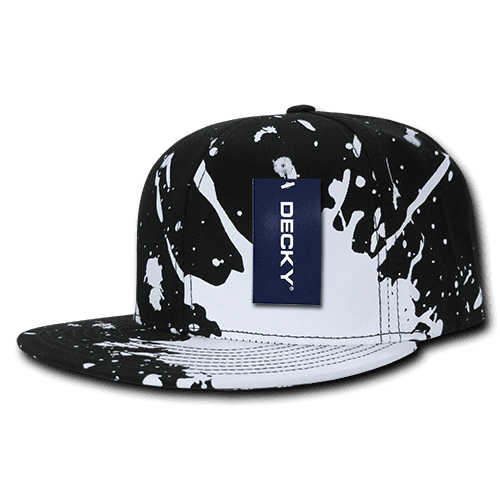 6 Panel High Profile Structured Splat Snapback