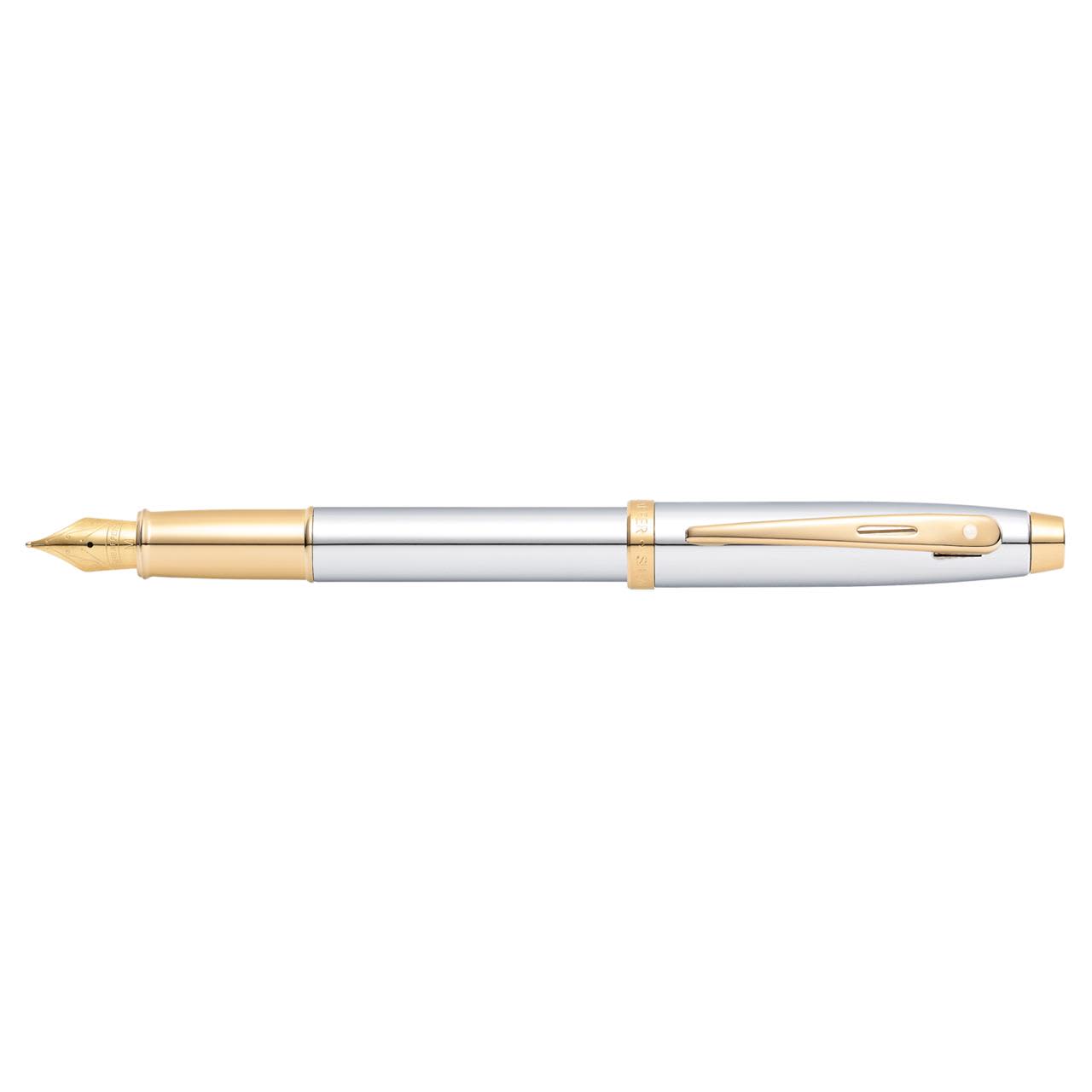 Sheaffer 100 Chrome/Gold MFP