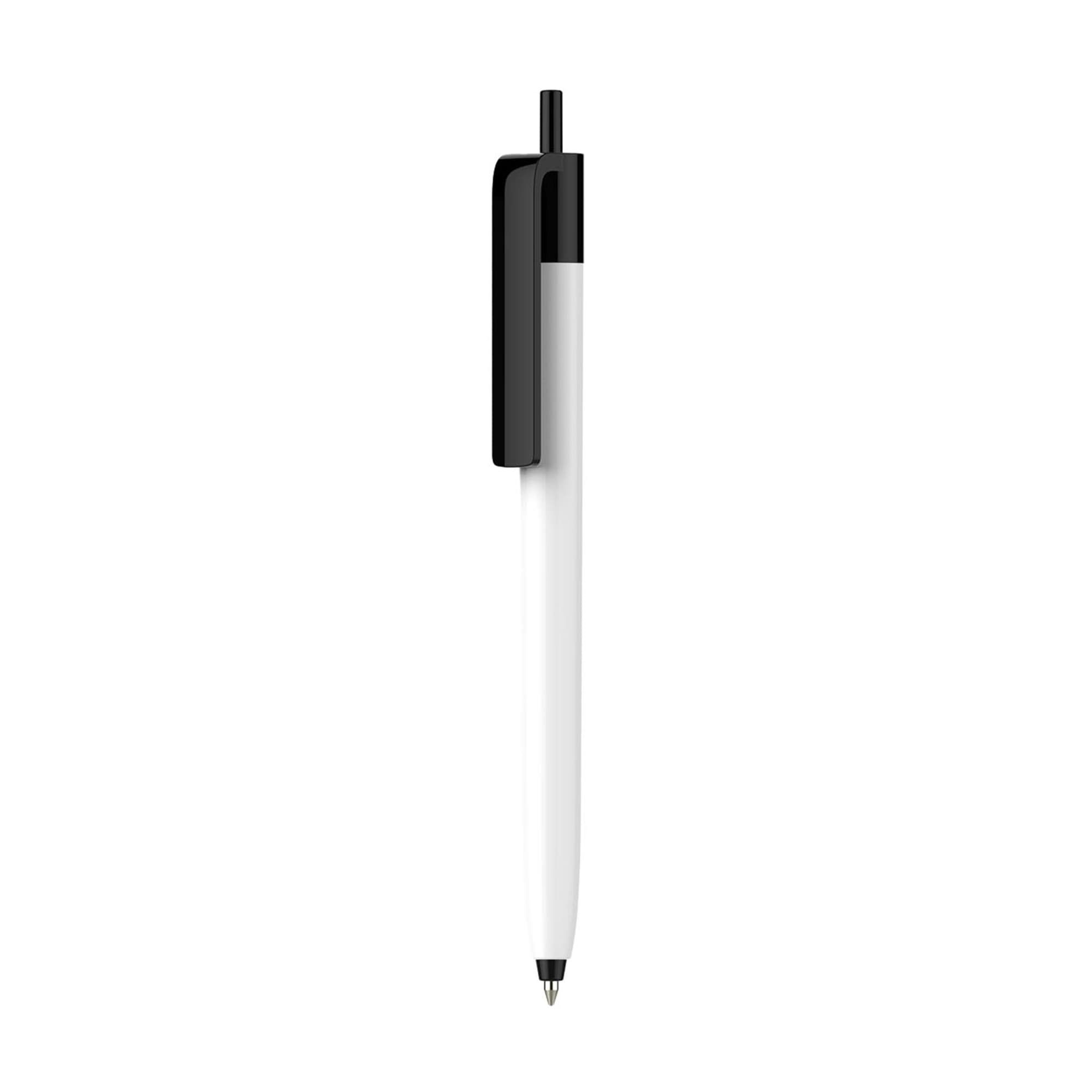 Push Button Pen - Creamy White Barrel - Image 3
