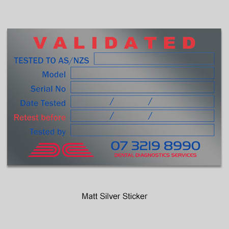 Brushed Silver Stickers - Image 3